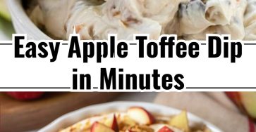 Apple Toffee Dip