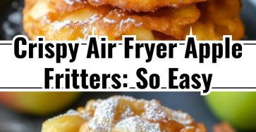 Crispy Air Fryer Apple Fritters You'll Crave!