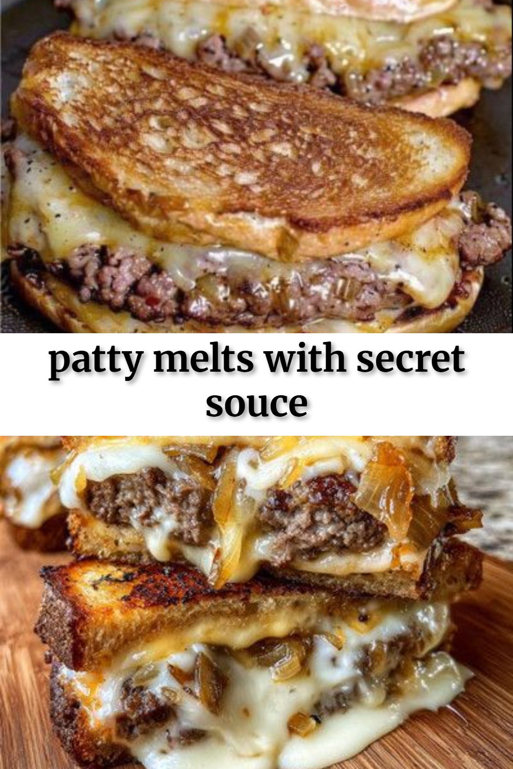 patty melts with secret souce