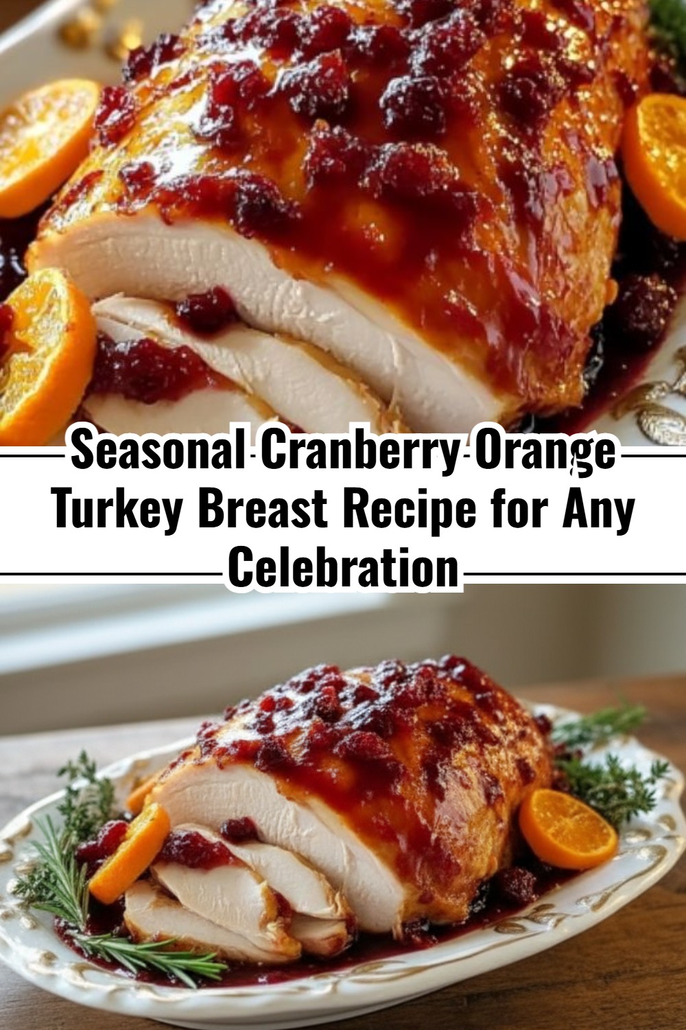 Seasonal Cranberry Orange Turkey Breast Recipe for Any Celebration