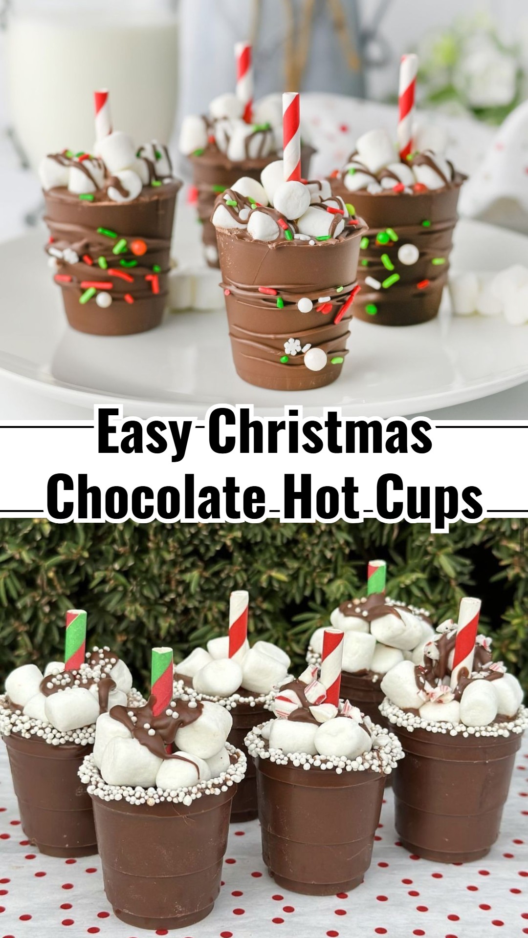 Delicious Easy Christmas Chocolate Hot Cups for Holiday Treats