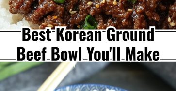 Delicious Easy Korean Ground Beef Bowl