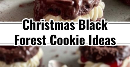 Easy Black Forest Christmas Cookies Ideas Prettiest Chocolate Treats