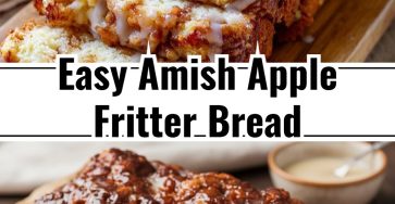 Easy Amish Apple Fritter Bread