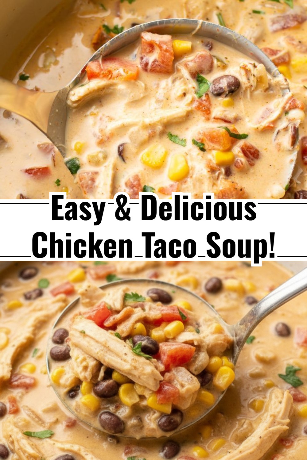 Easy Chicken Taco Soup