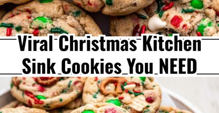 Easy Delicious Chewy Christmas Kitchen Sink Cookies