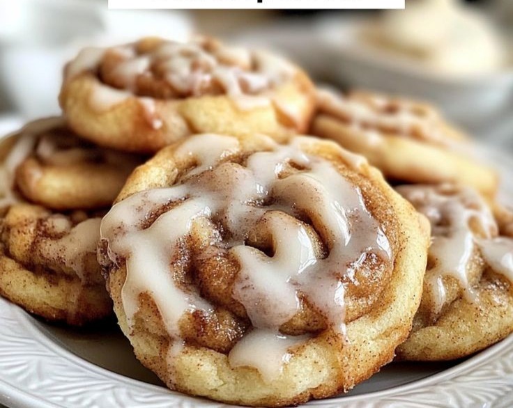 Easy Fall Cinnamon Roll Cookie Treats