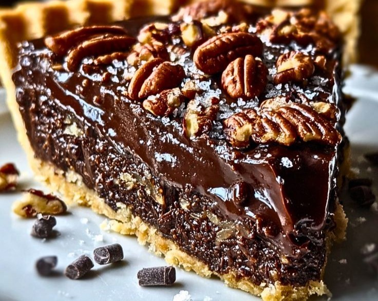 Easy Famous Texas Chocolate Pecan Pie