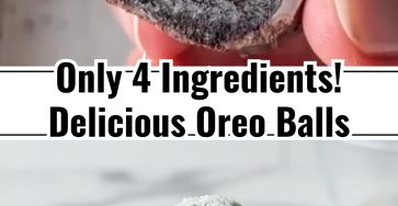 Easy No Bake 4 Ingredient Oreo Chocolate Balls