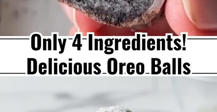 Easy No Bake 4 Ingredient Oreo Chocolate Balls