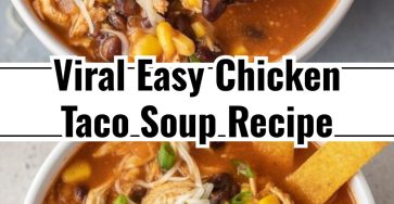 Effortless 7-Can Chicken Taco Soup: Your New Weeknight Go-To!