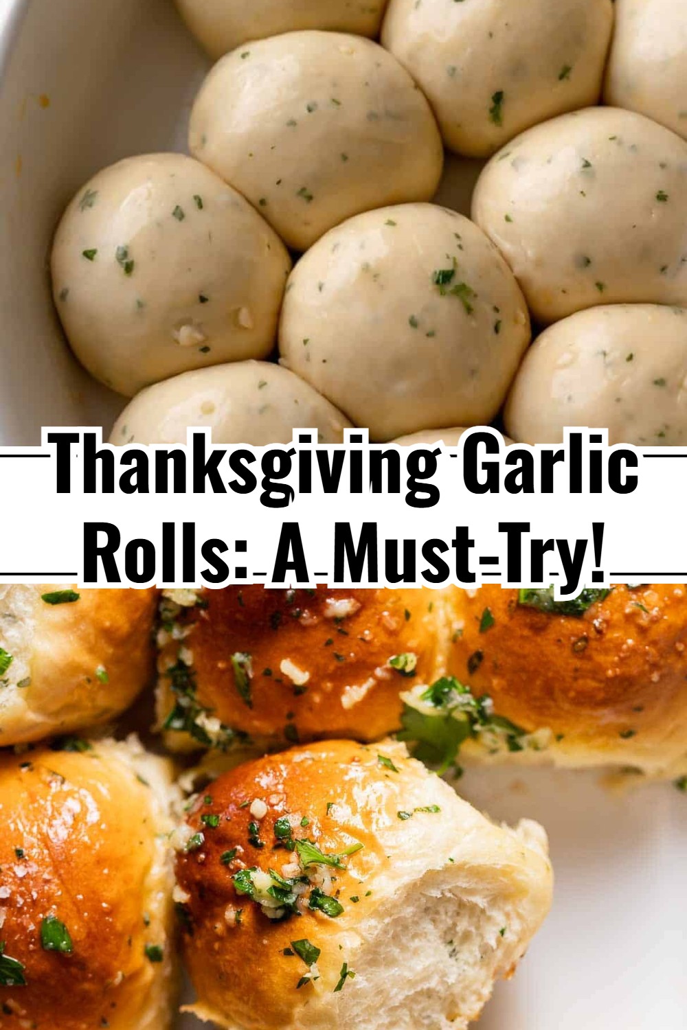 Garlic Thanksgiving Bread Rolls