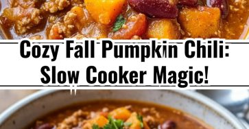 Hearty Pumpkin Chili – Delicious Fall Crockpot Recipes for Dinner