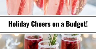 Holiday Cocktails: How to Create an Affordable Holiday Drink Station