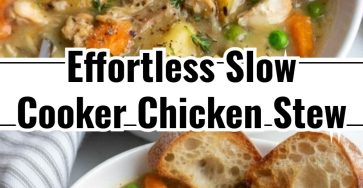 Slow Cooker Chicken Stew Recipe