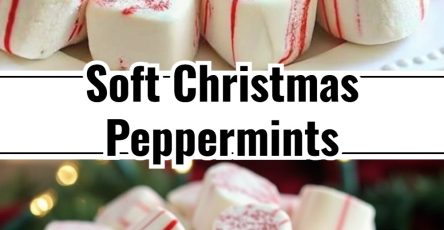 Soft Christmas Peppermints