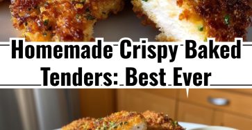 Yummy Crispy Baked Chicken Tenders Easy Dinner
