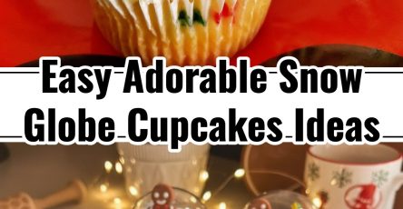 Adorable Snow Globe Cupcakes: Easy Edible Christmas Party Baking