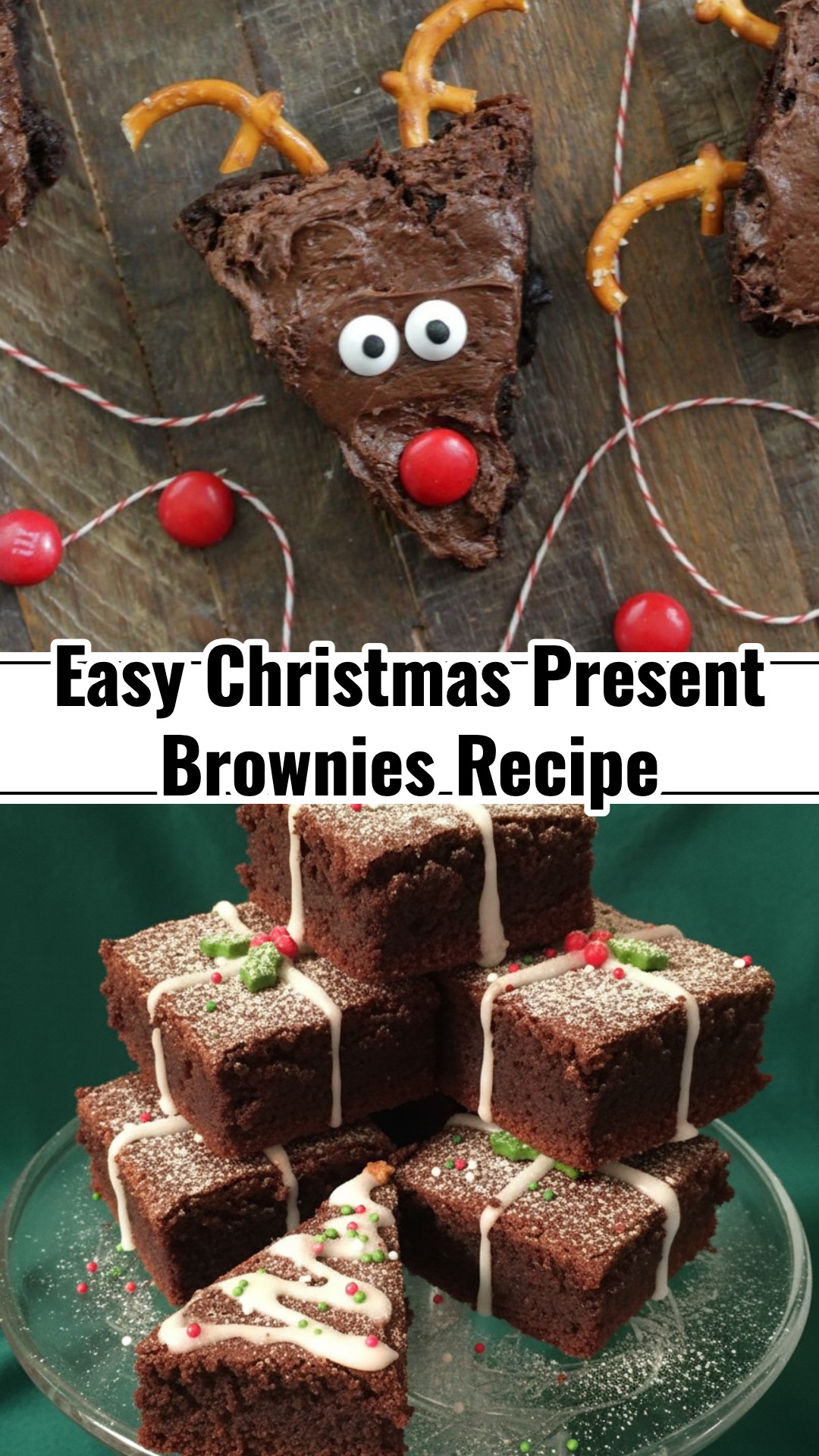 Delicious Easy Christmas Present Brownies Fun Baking Gift