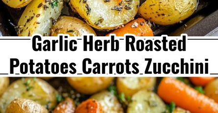 Delicious Easy Garlic Herb Roasted Vegetables Carrots Zucchini