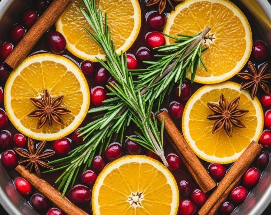 Easy Fall Winter Simmering Pot Recipes Orange Apple overview