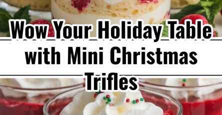 Easy Mini Christmas Trifles Best Festive Individual Desserts For Parties