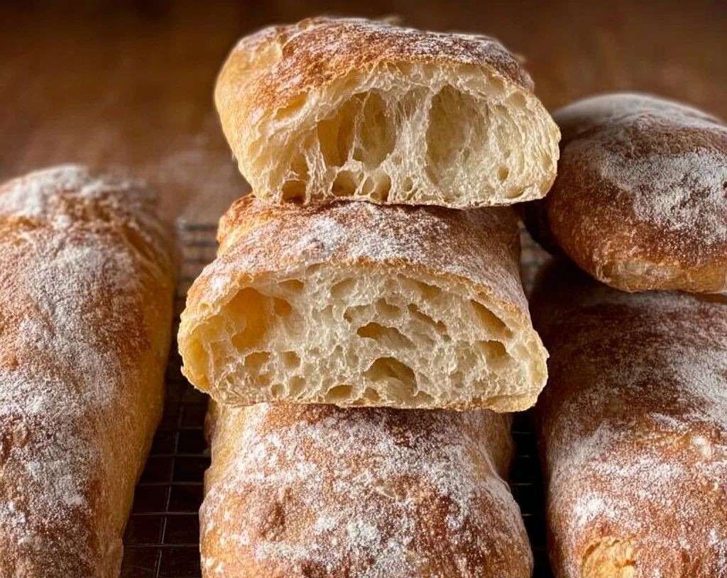 Easy No-Knead Ciabatta: Perfect for Family Friday Meals overview