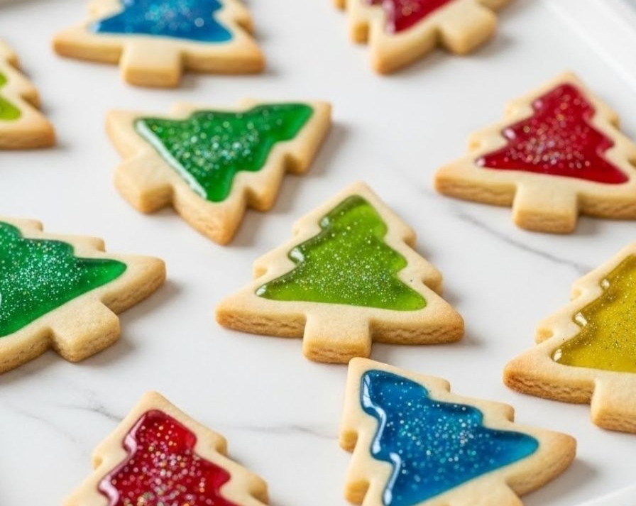Easy Stained Glass Christmas Decorating Cookies Sweet Idea overview