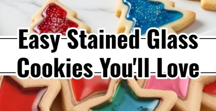 Easy Stained Glass Christmas Decorating Cookies Sweet Idea