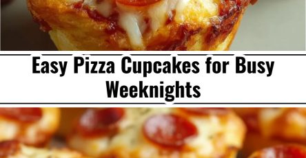 Fun Easy Yummy Pizza Cupcakes Baking for School Lunch Appetizers