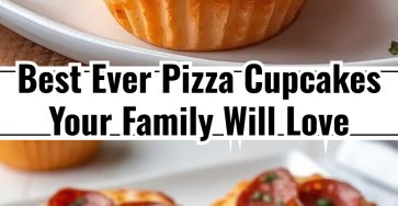 PIZZA CUPCAKES Fun Easy Things To Cook Birthday Lunch School