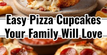 PIZZA CUPCAKES Fun Easy To Make Food Recipes
