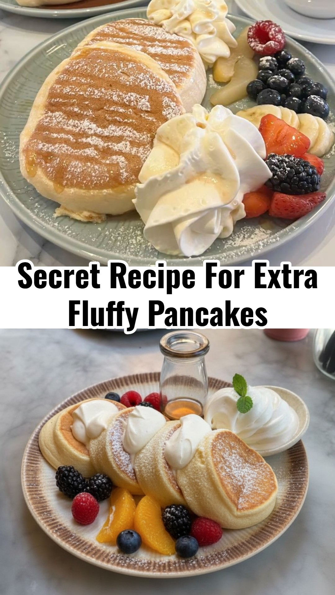 Fluffy Pancakes and Buttermilk Pancakes From Scratch Recipe