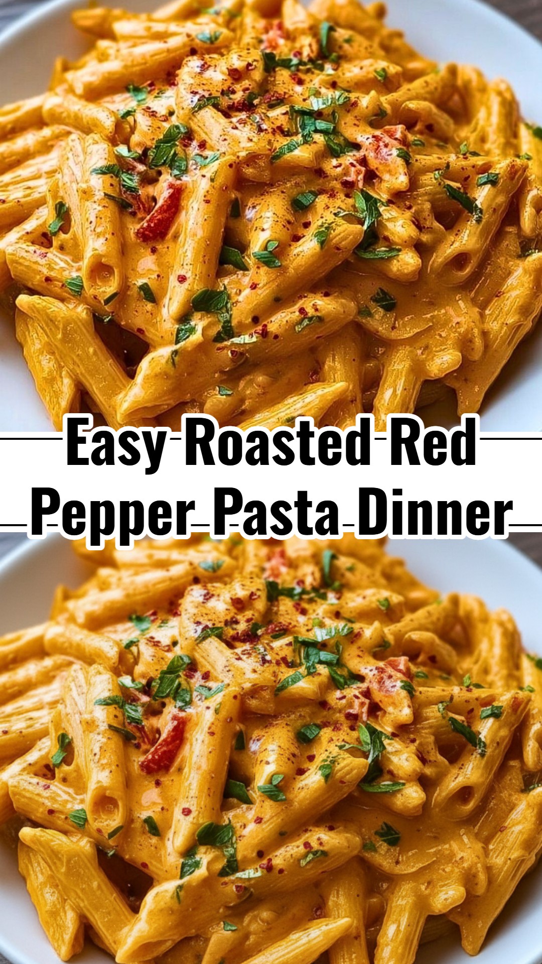 Roasted Red Pepper Pasta Easy Healthy Quick Delicious