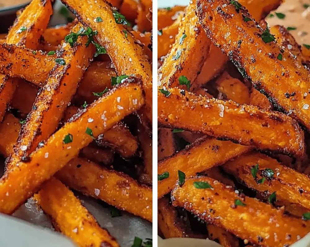 Deliciously Crispy Oven Baked Sweet Potato Fries Recipes overview