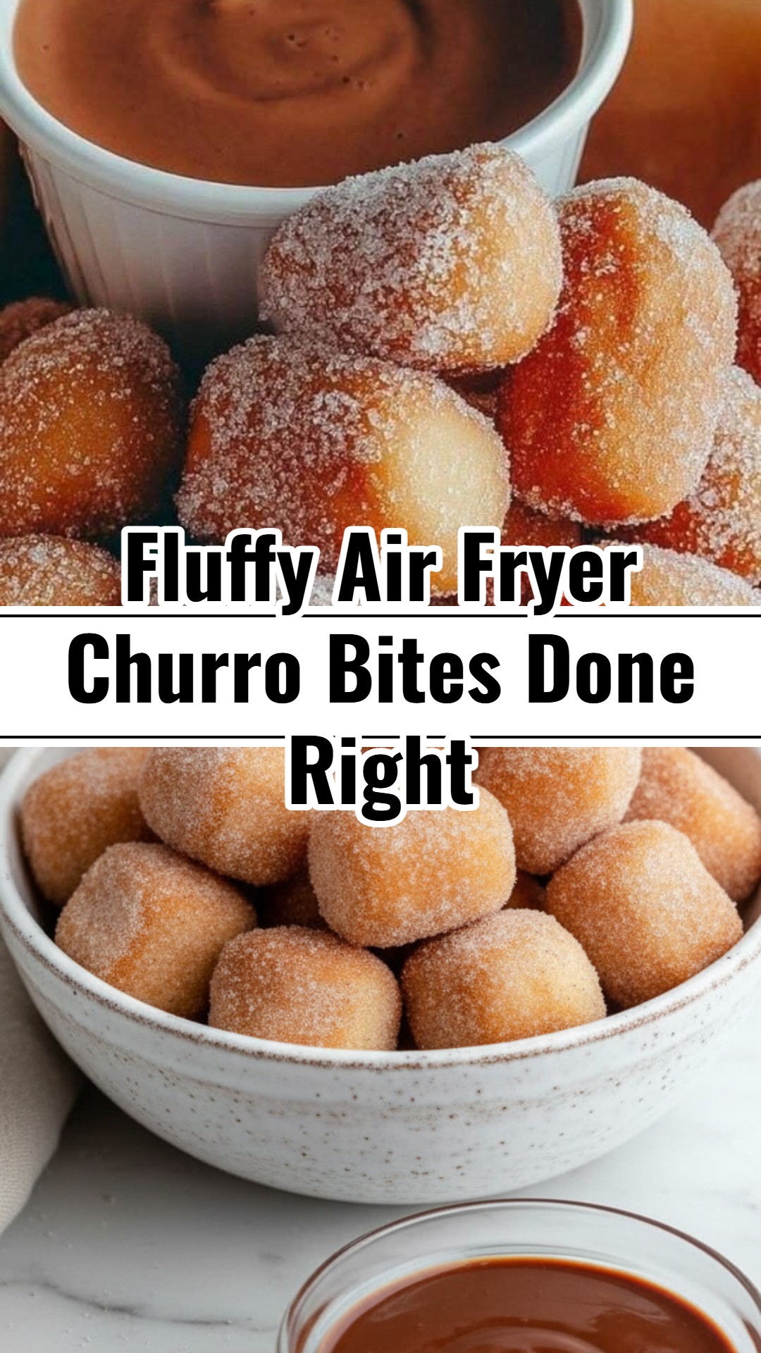 Easy Air Fryer Churro Bites: Fluffy Baked Dessert Fun Snack