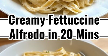 Easy Yummy Fettuccine Alfredo: Perfect Pasta for Lunch or Dinner