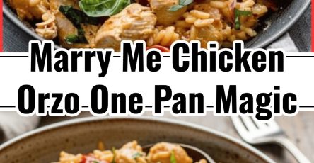 Simple Tasty One Pan Marry Me Chicken Orzo Cozy Family Dinner