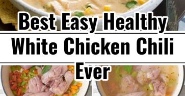 Delicious Easy Healthy White Chicken Chili Recipe
