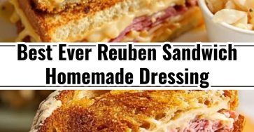 Delicious Easy Reuben Sandwich Homemade Russian Dressing