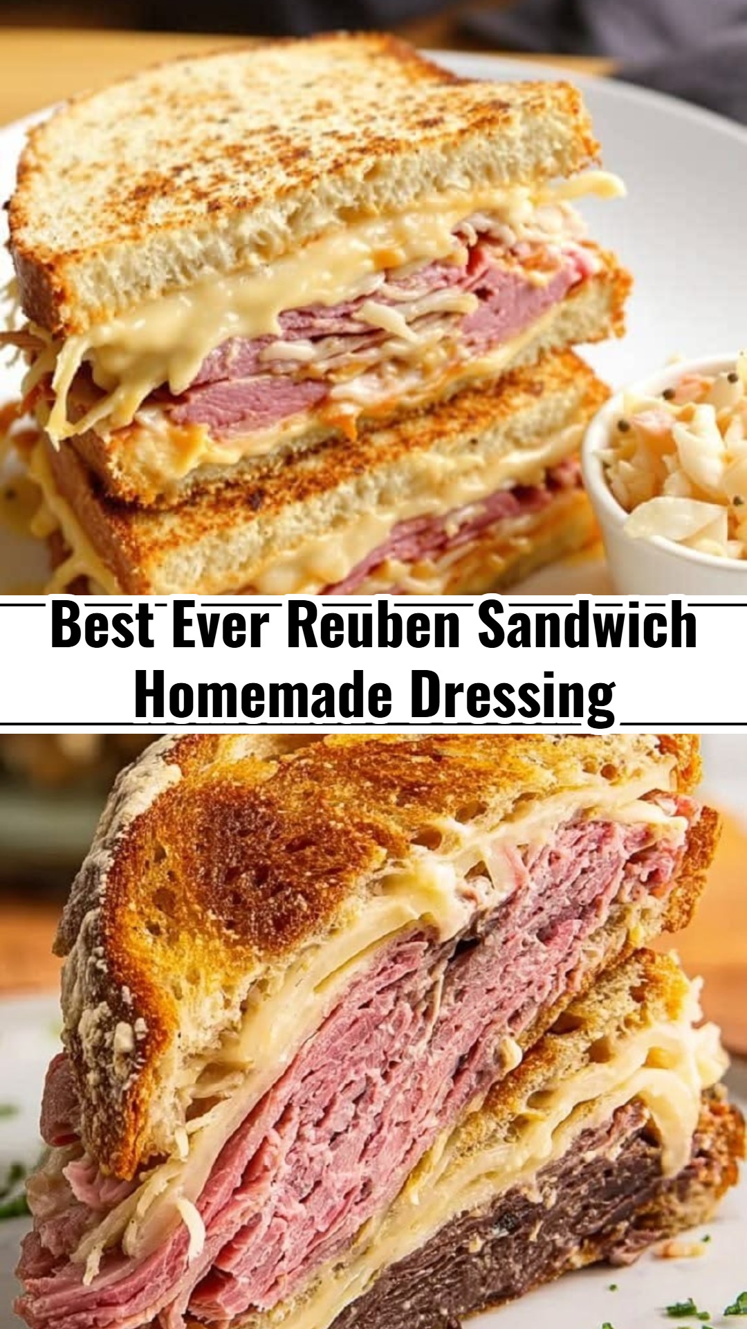 Delicious Easy Reuben Sandwich Homemade Russian Dressing