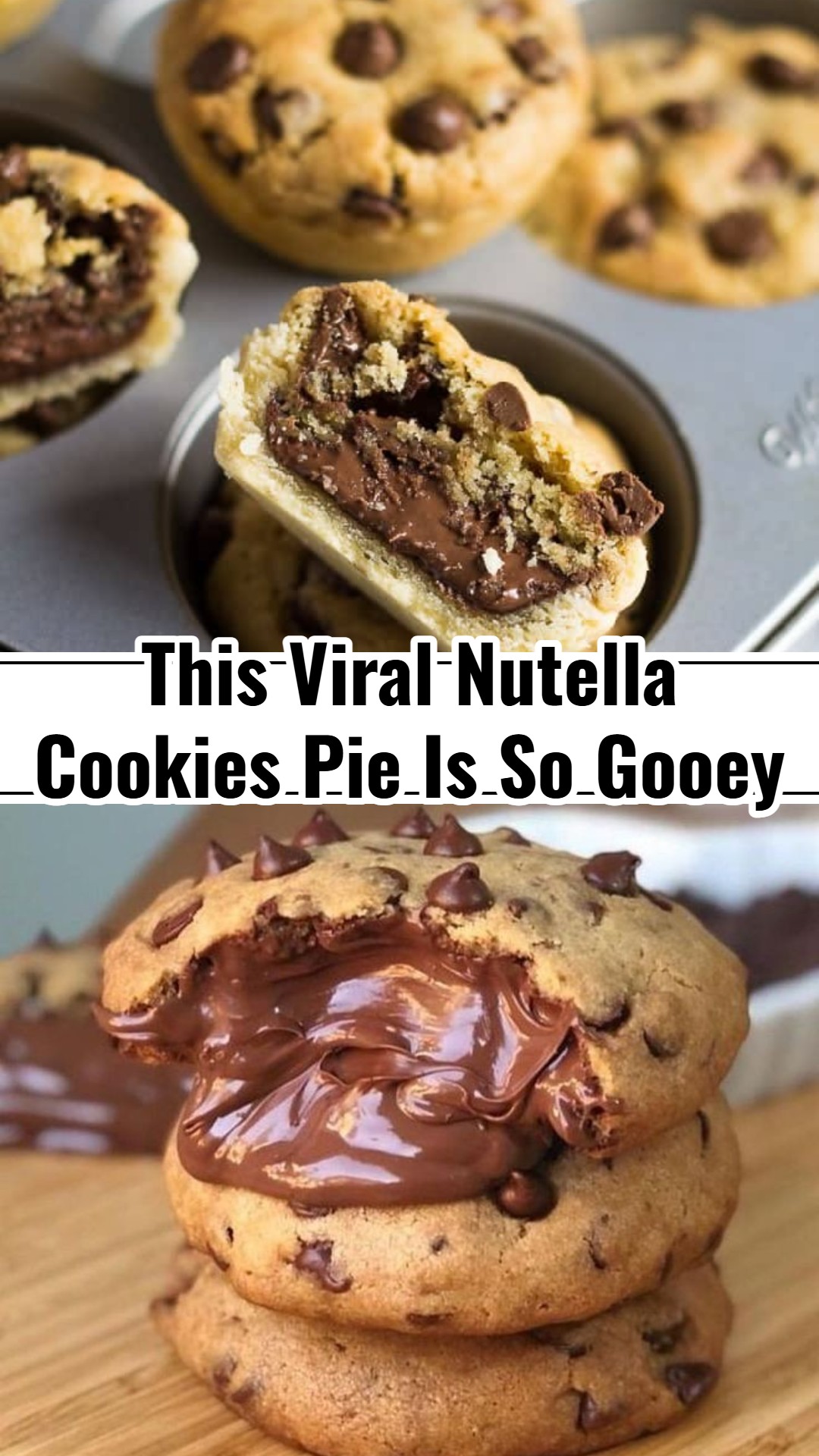 Easy Things To Bake At Home Desserts Nutella Cookies Pie