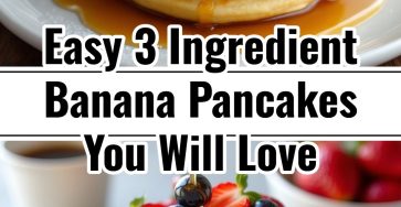 Banana Pancakes 3 Ingredients A Couple Cooks Easy