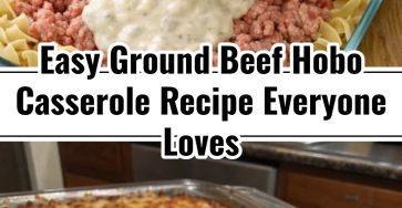 Beef Recipes Easy Hobo Casserole Ground Beef Recipe