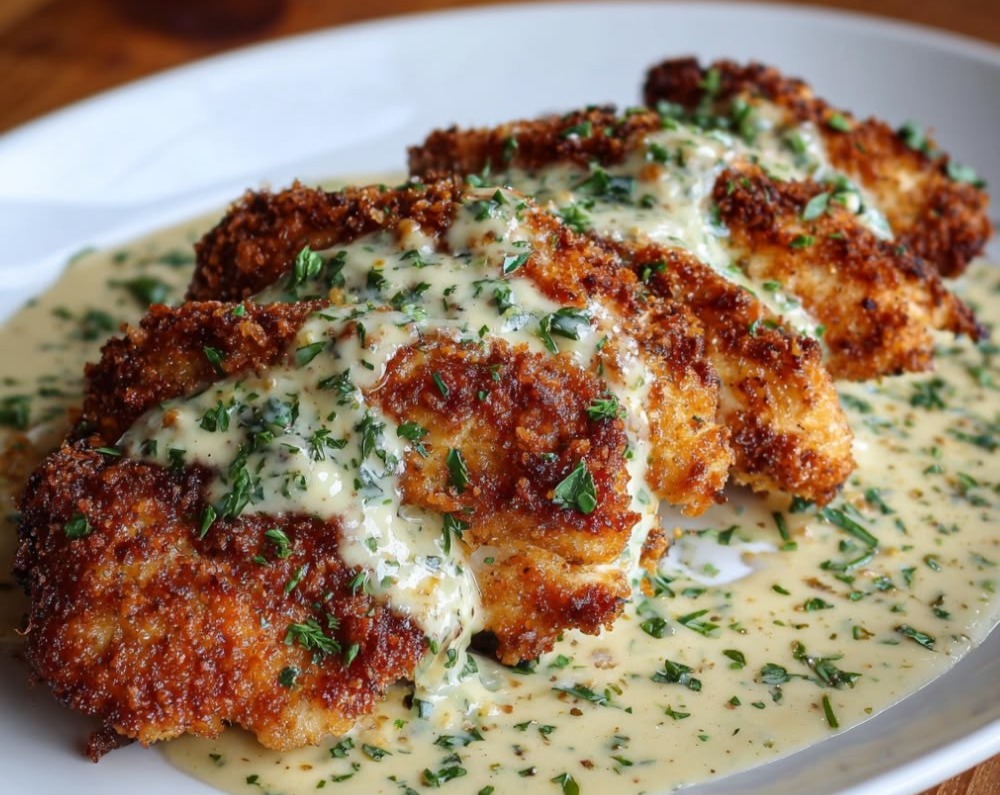 Creamy Parmesan Crusted Chicken overview