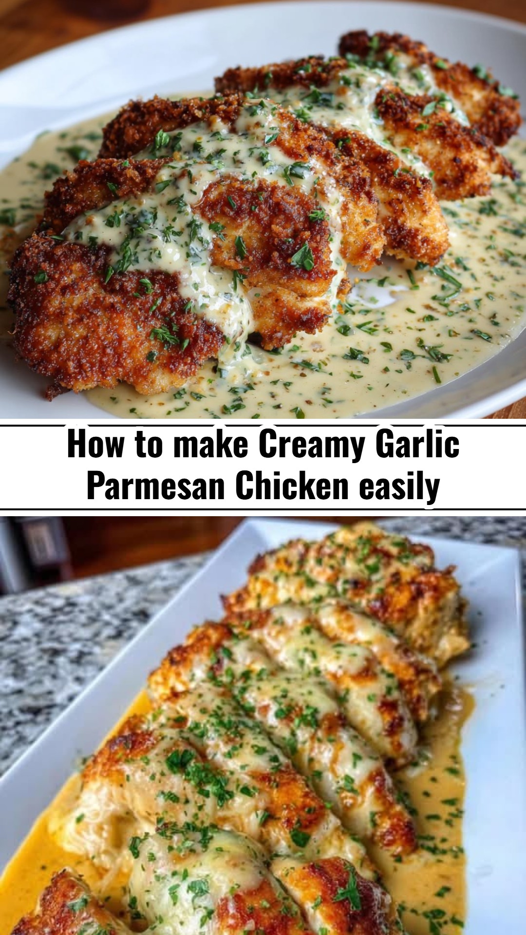 Creamy Parmesan Crusted Chicken