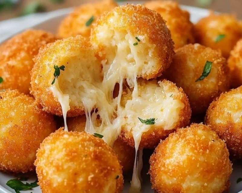 Crispy Potato Balls Cool Food To Make serving