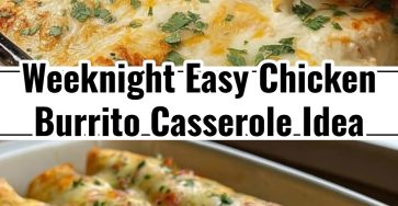 Easy Chicken Burrito Casserole Healthy Chicken Taco Casserole