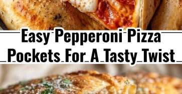 Pepperoni Pizza Pockets For A Tasty Twist